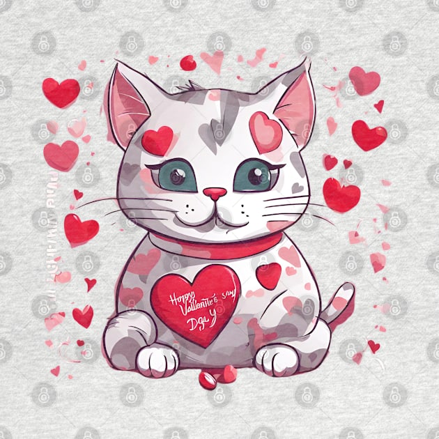 Valentine Paws: The Loveable Adventures of Whiskers by BencDesignStudio